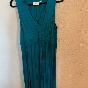 Maeve Teal Sleeveless Dress